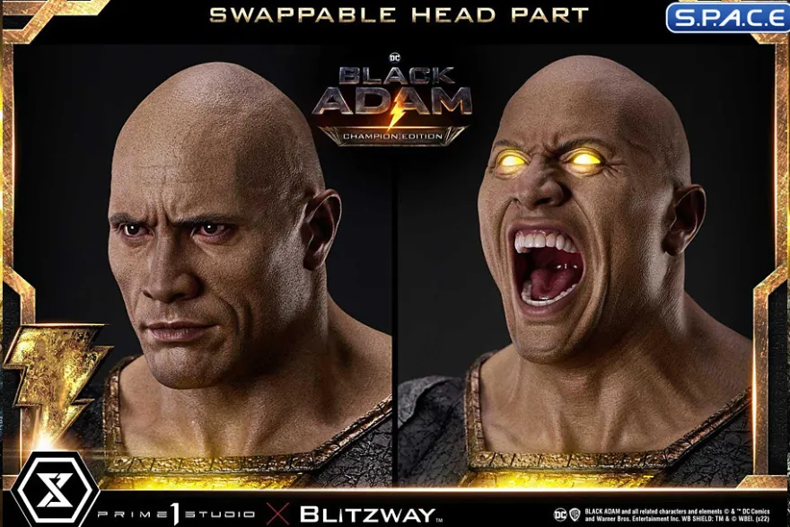 1/3 Scale Black Adam Museum Masterline Statue