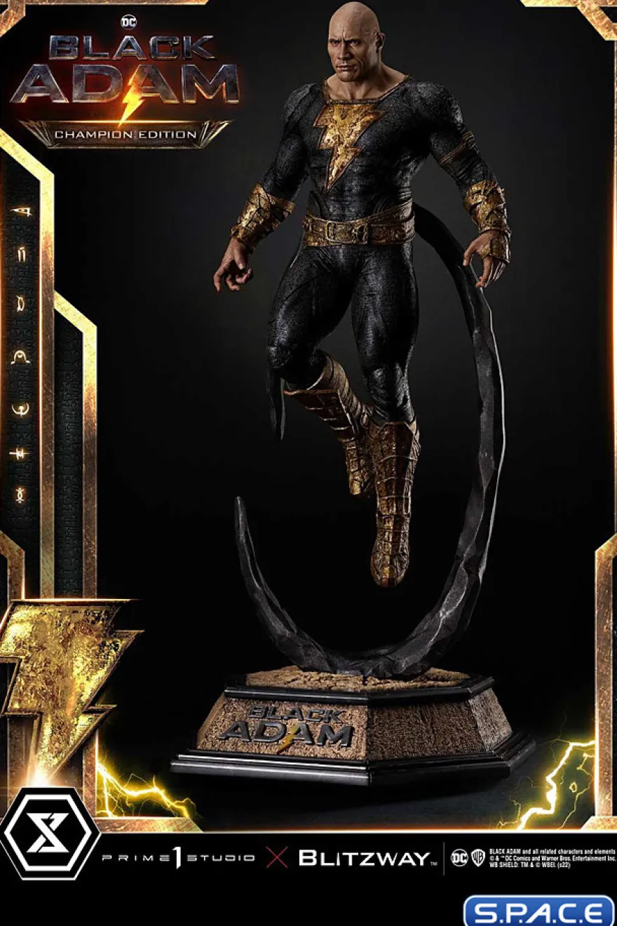 1/3 Scale Black Adam Museum Masterline Statue