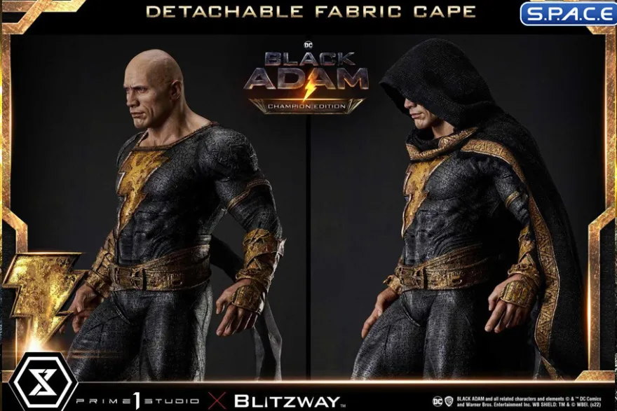 1/3 Scale Black Adam Museum Masterline Statue