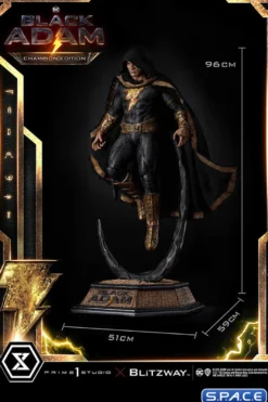 1/3 Scale Black Adam Museum Masterline Statue