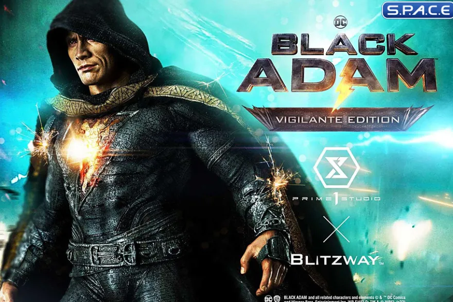 1/3 Scale Black Adam Museum Masterline Statue