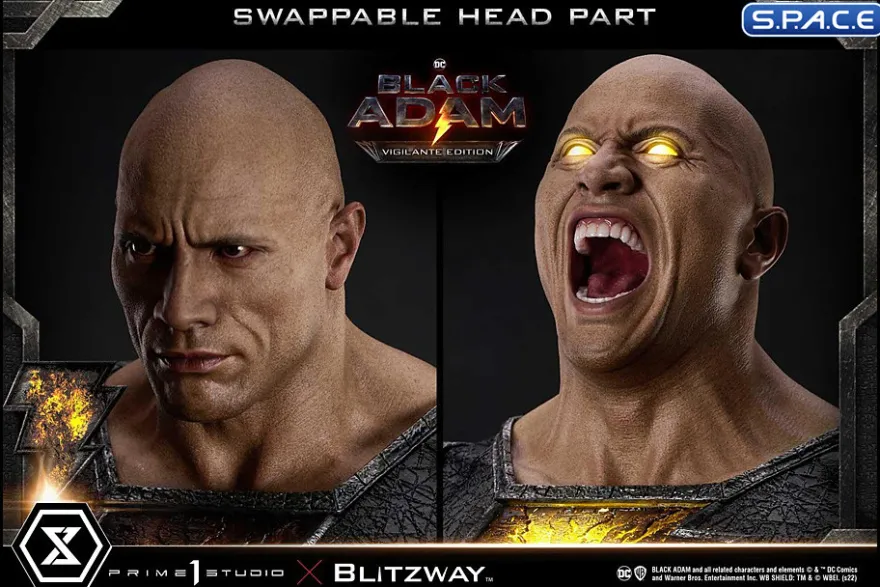 1/3 Scale Black Adam Museum Masterline Statue