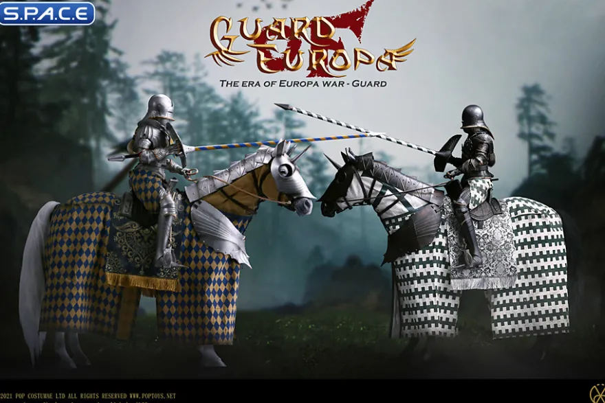 1/6 Scale Black Armored Guard