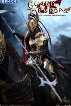 1/6 Scale Black Armor Horse of Eagle Knight Guard
