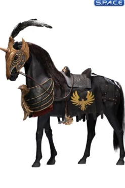 1/6 Scale Black Armor Horse of Eagle Knight Guard