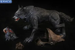 1/12 Scale Black Giant Wolf