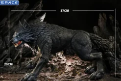 1/12 Scale Black Giant Wolf