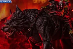 1/12 Scale Black Giant Wolf