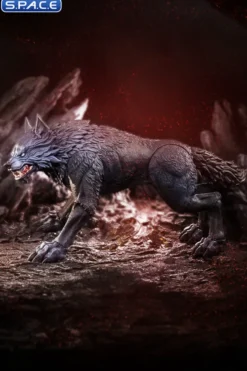 1/12 Scale Black Giant Wolf