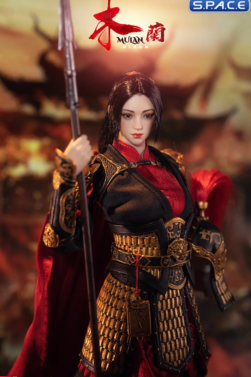 1/6 Scale Black Mulan