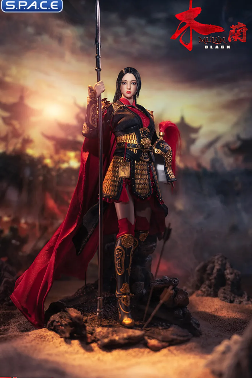 1/6 Scale Black Mulan