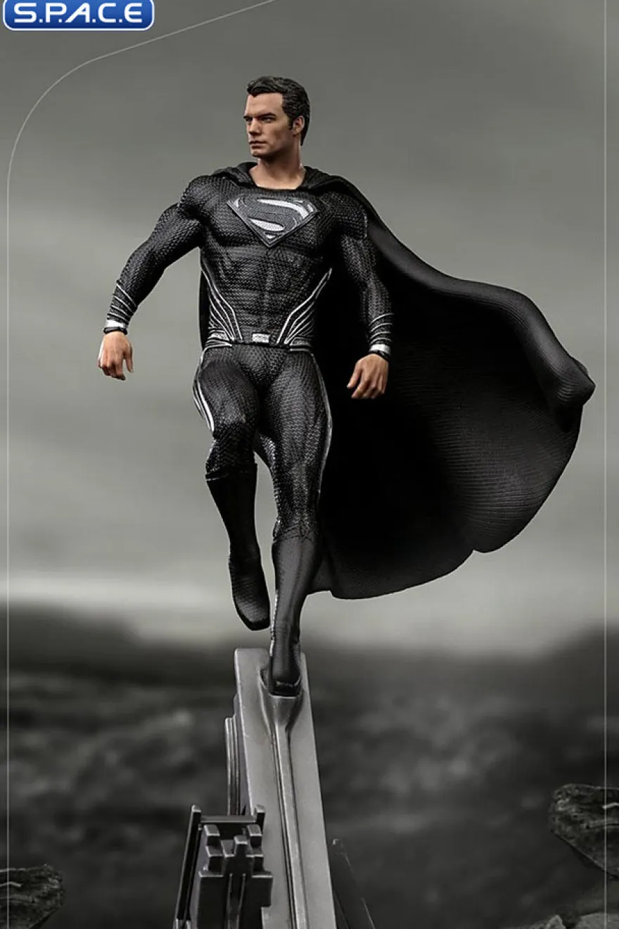 1/10 Scale Black Suit Superman Art Scale Statue