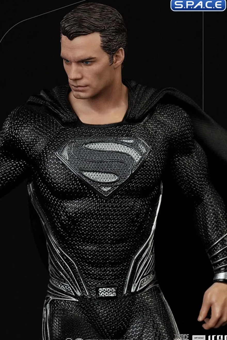 1/10 Scale Black Suit Superman Art Scale Statue