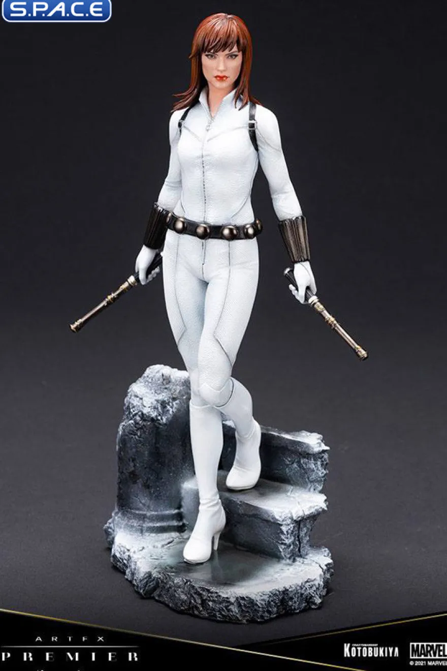 1/10 Scale Black Widow White Costume ARTFX Premier Statue