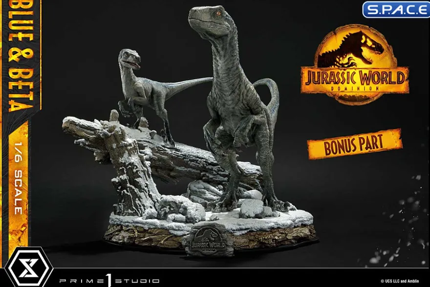 1/6 Scale Blue & Beta Legacy Museum Collection Statue