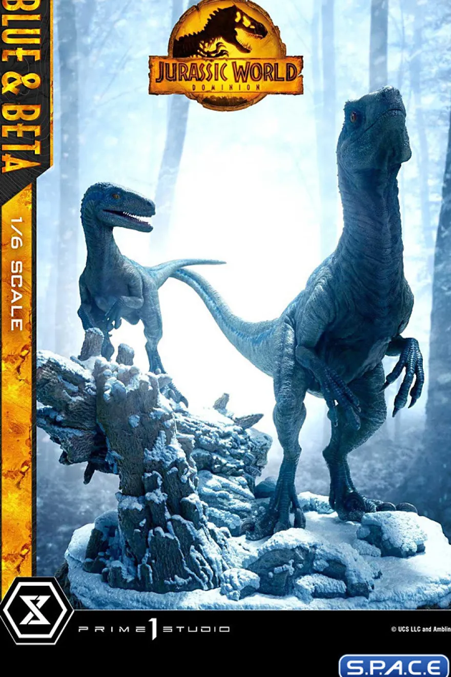1/6 Scale Blue & Beta Legacy Museum Collection Statue