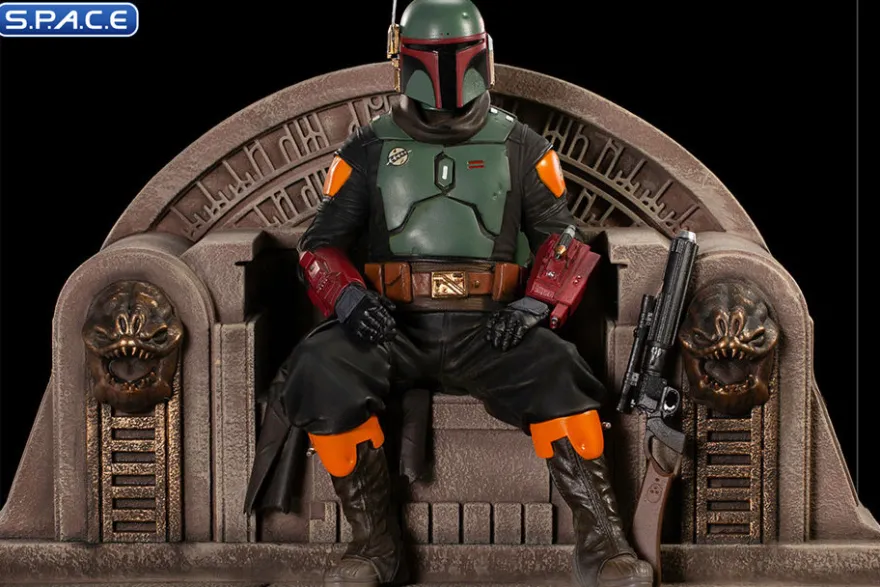 1/10 Scale Boba Fett on Throne Deluxe Art Scale Statue