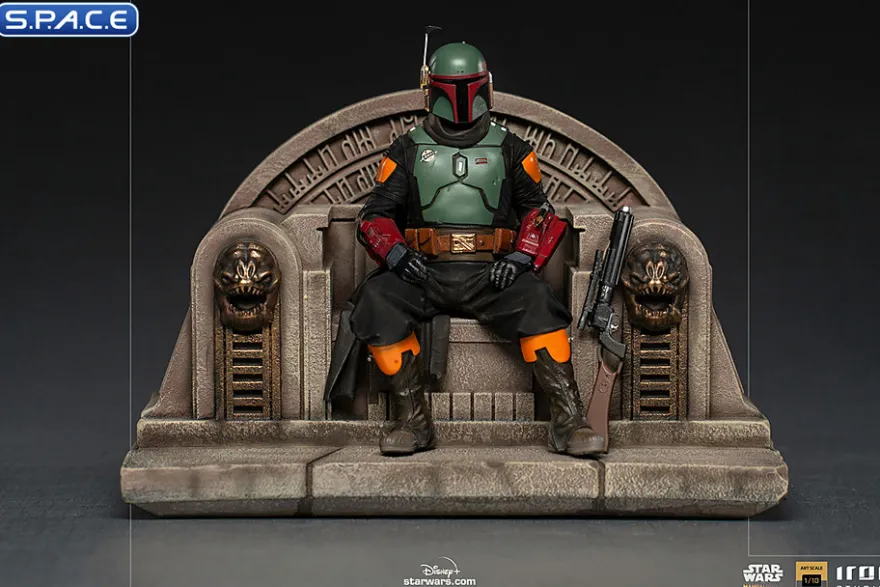 1/10 Scale Boba Fett on Throne Deluxe Art Scale Statue