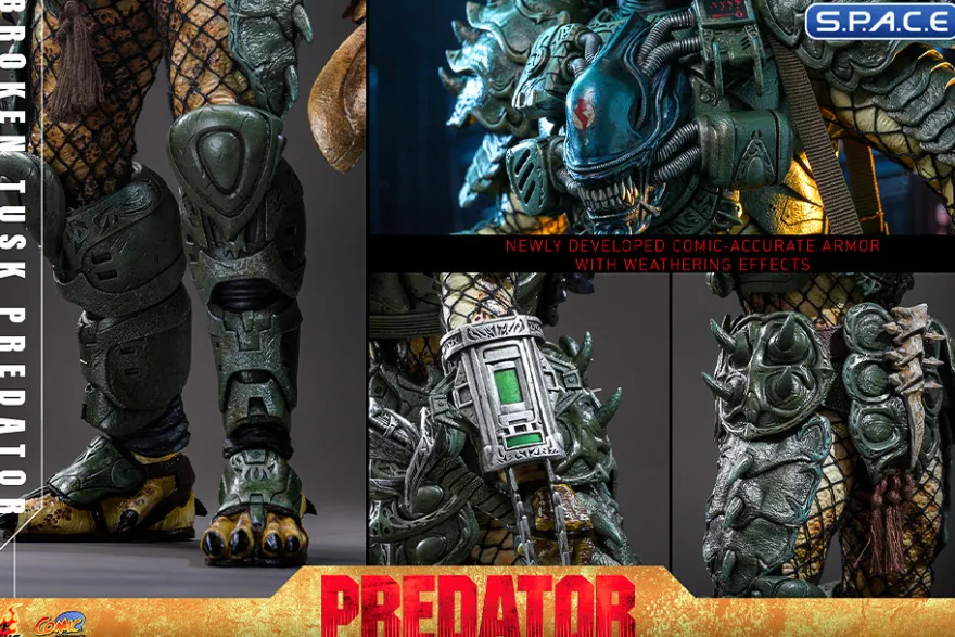 1/6 Scale Broken Tusk Predator Comic Masterpiece CMS029