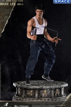 1/4 Scale Bruce Lee Superb Hybrid Tribute Statue Version 4