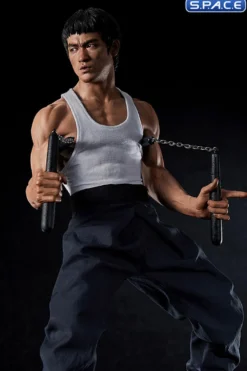 1/4 Scale Bruce Lee Superb Hybrid Tribute Statue Version 4