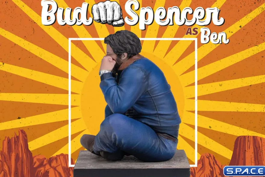 1/12 Scale Bud Spencer as Ben PVC Statue