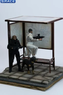 1/12 Scale Bus Stop Diorama Base