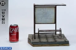 1/12 Scale Bus Stop Diorama Base