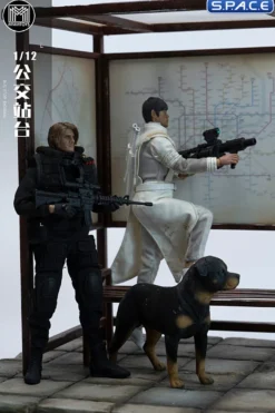 1/12 Scale Bus Stop Diorama Base