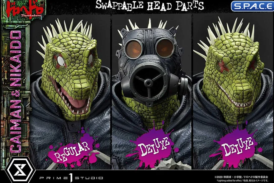 1/4 Scale Caiman & Nikaido Deluxe Version Ultimate Premium Masterline Statue