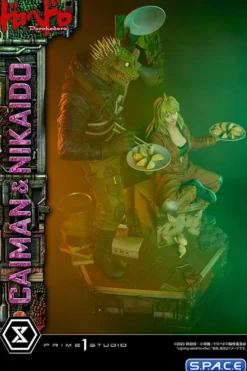 1/4 Scale Caiman & Nikaido Ultimate Premium Masterline Statue