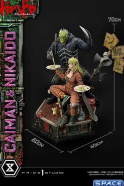 1/4 Scale Caiman & Nikaido Ultimate Premium Masterline Statue