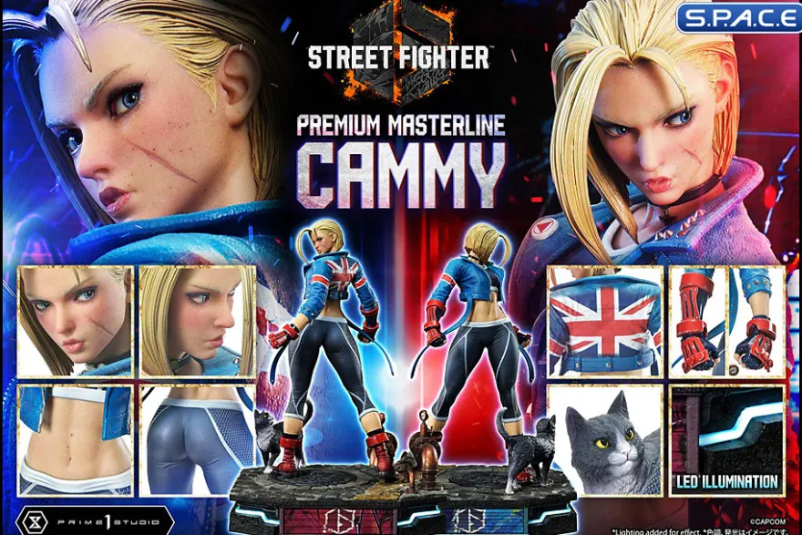 1/4 Scale Cammy Premium Masterline Statue