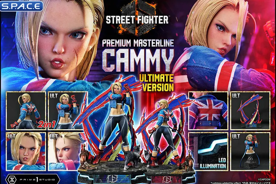 1/4 Scale Cammy Premium Masterline Statue