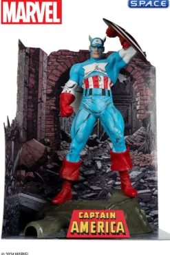 1/6 Scale Captain America from The Amazing Spider-Man 323 PVC Statue