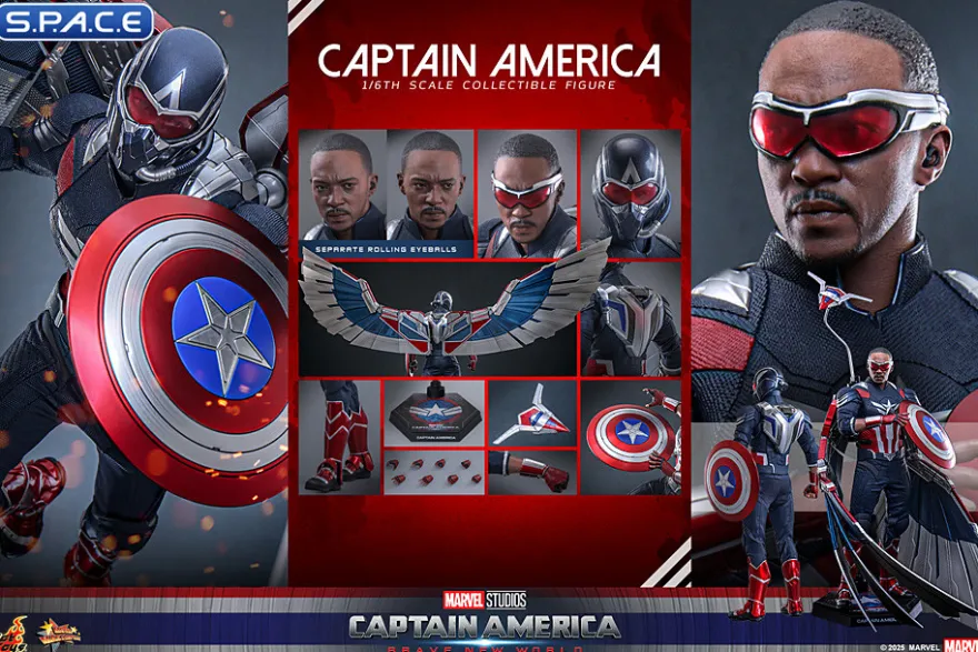 1/6 Scale Captain America Movie Masterpiece MMS779