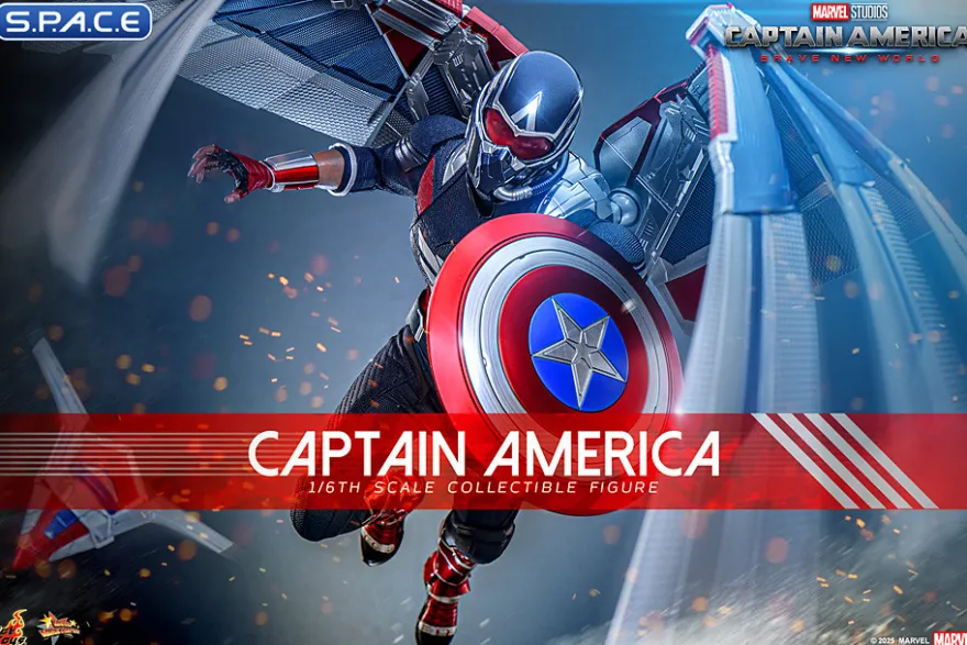 1/6 Scale Captain America Movie Masterpiece MMS779