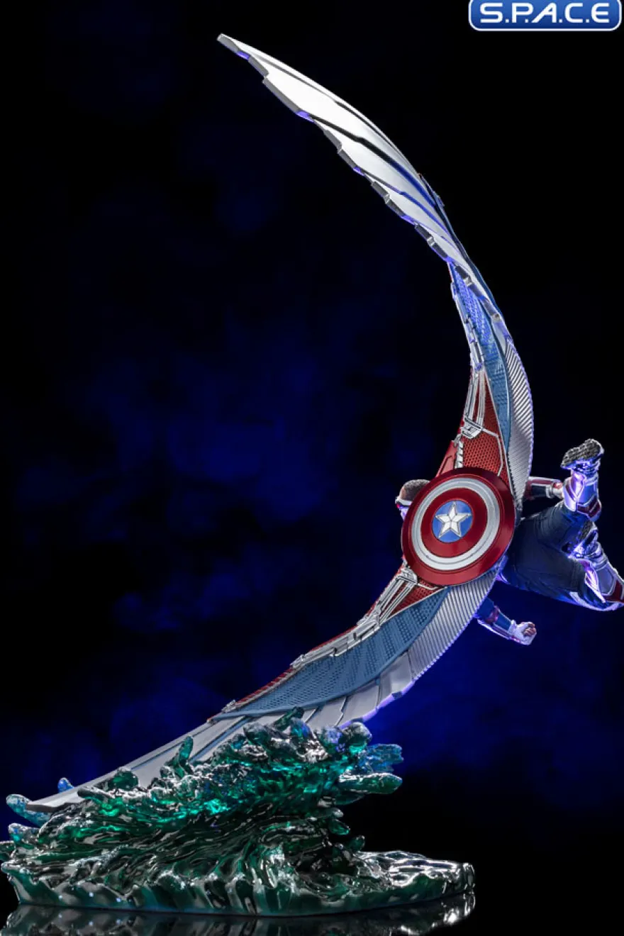 1/10 Scale Captain America Sam Wilson Deluxe Art Scale Statue