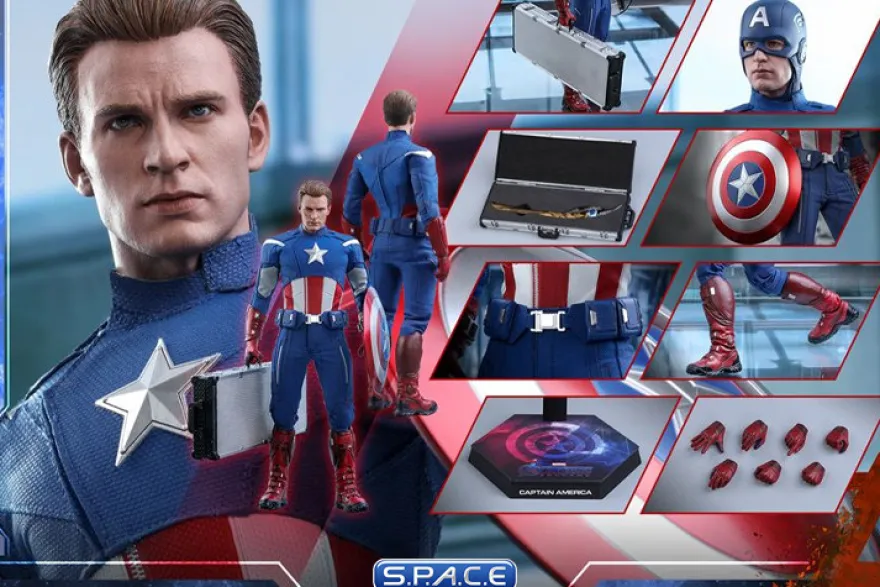1/6 Scale Captain America 2012 Version