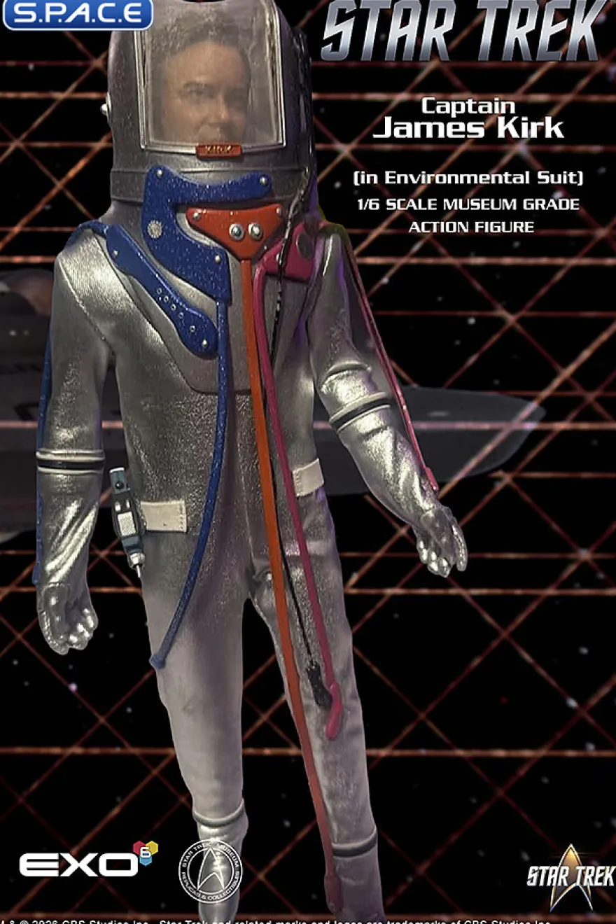 1/6 Scale Captain James Kirk in Environmental Suit