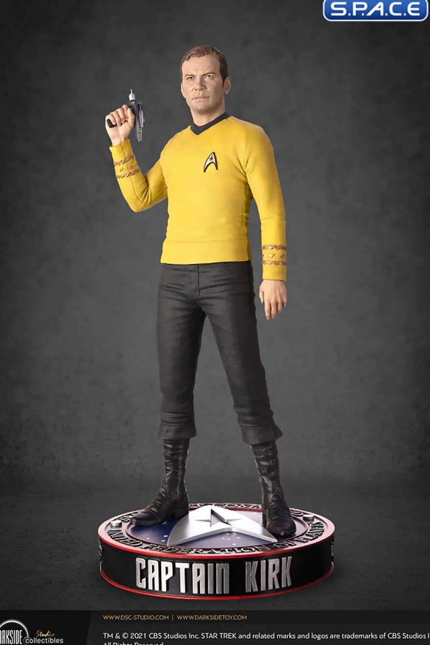 1/3 Scale Captain Kirk Statue