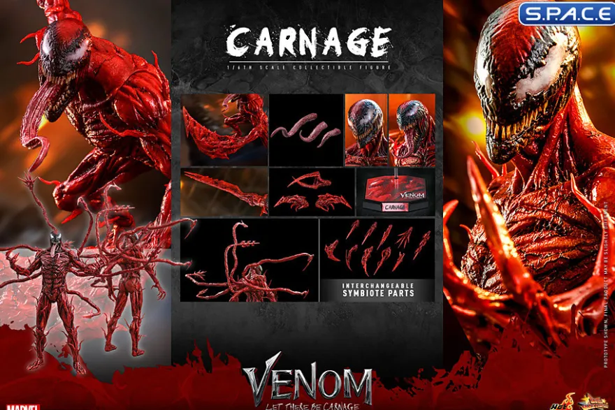 1/6 Scale Carnage Movie Masterpiece MMS619