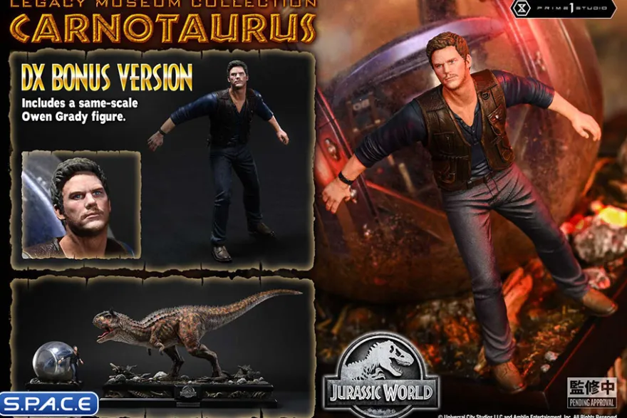 1/15 Scale Carnotaurus Legacy Museum Collection Statue