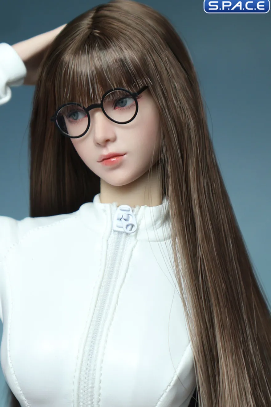 1/6 Scale Cary Head Sculpt with Glasses