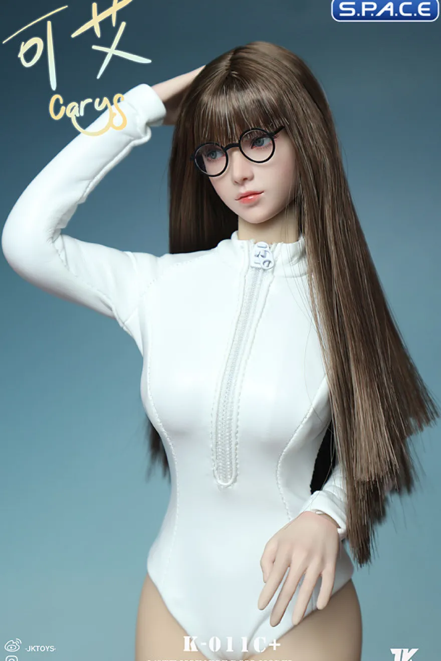 1/6 Scale Cary Head Sculpt with Glasses