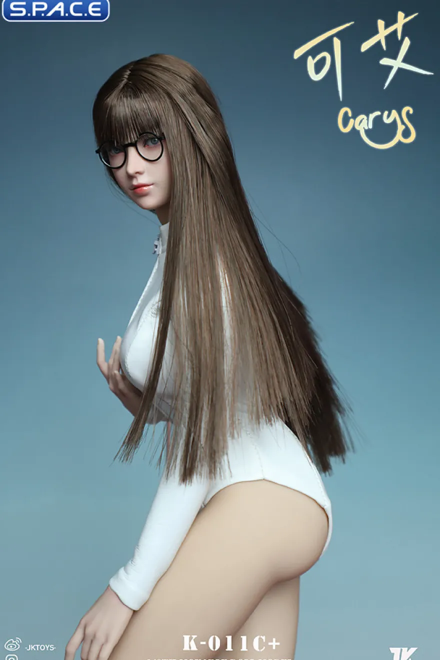 1/6 Scale Cary Head Sculpt with Glasses