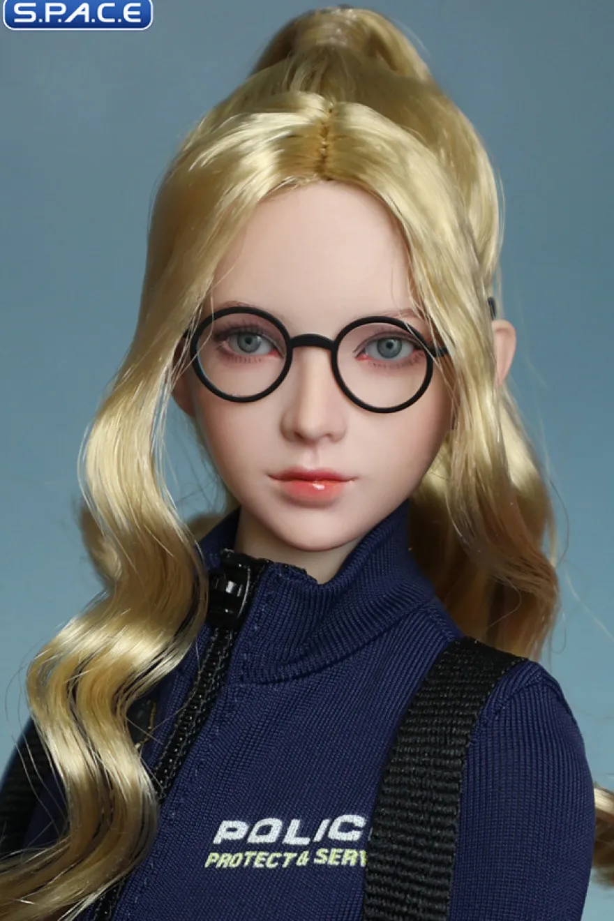 1/6 Scale Cary Head Sculpt with Glasses