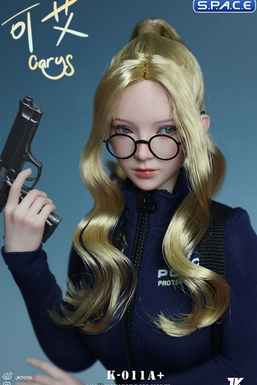 1/6 Scale Cary Head Sculpt with Glasses