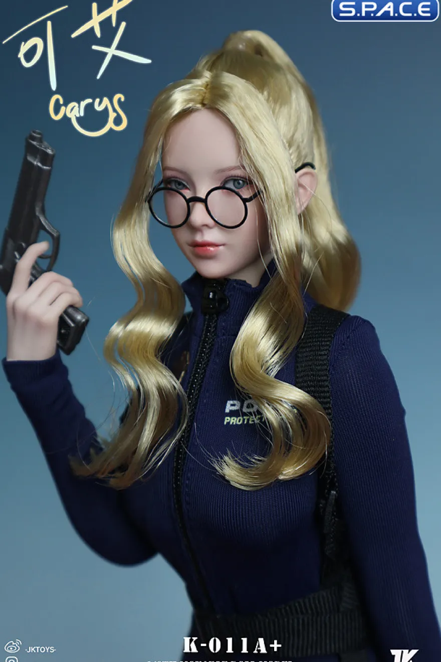 1/6 Scale Cary Head Sculpt with Glasses