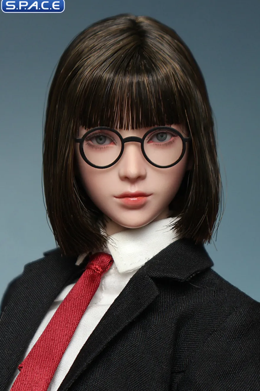 1/6 Scale Cary Head Sculpt with Glasses